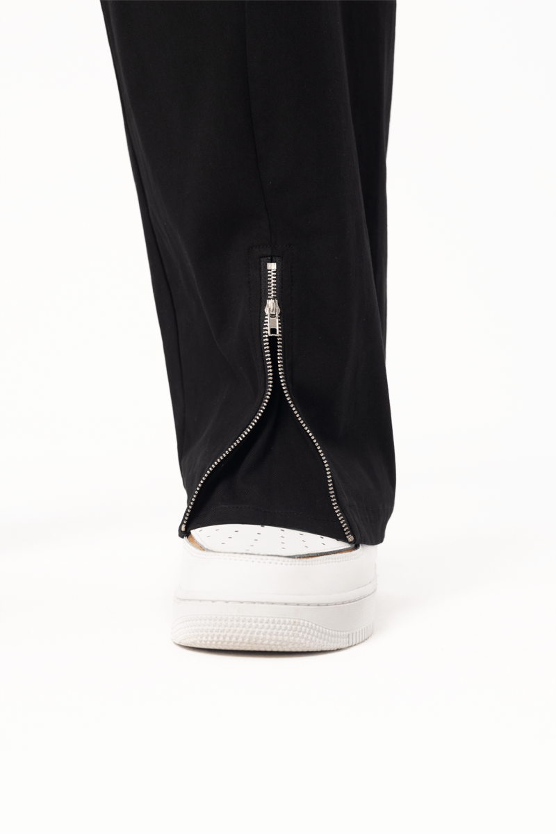 Штаны зип Black "Zipper-pants" types, цвет: Черный,  купить онлайн