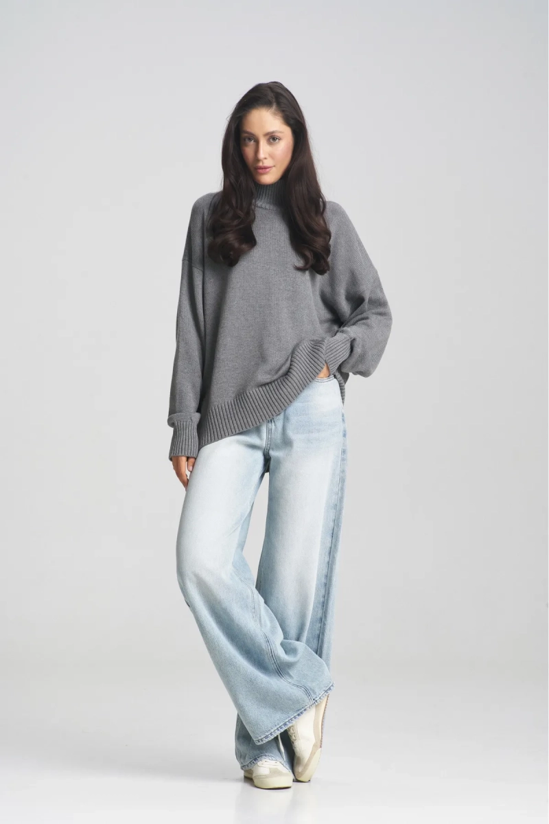 Свитер Cotton Classic Deep Grey Erist store, цвет: темно-серый НФ-00000942 |новая коллекция купить онлайн
