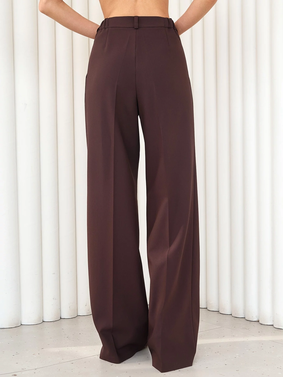 Брюки-клеш от бедра I.B.W., цвет: шоколад, TR006 купить онлайн