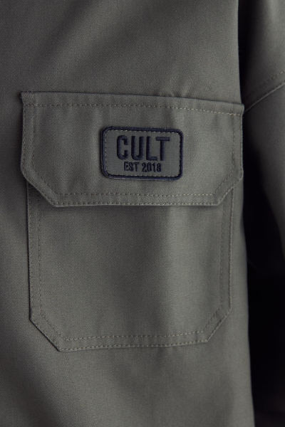 Рубашка Military man CULT, цвет: хаки,  купить онлайн