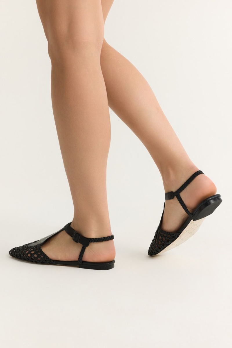 Сандалии из натуральной кожи Lera Nena, цвет: Черный LN.208.17298.900 купить онлайн