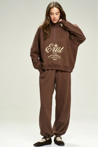 Анорак Wellness Brown Erist store, цвет: коричневый, НФ-00002811 купить онлайн