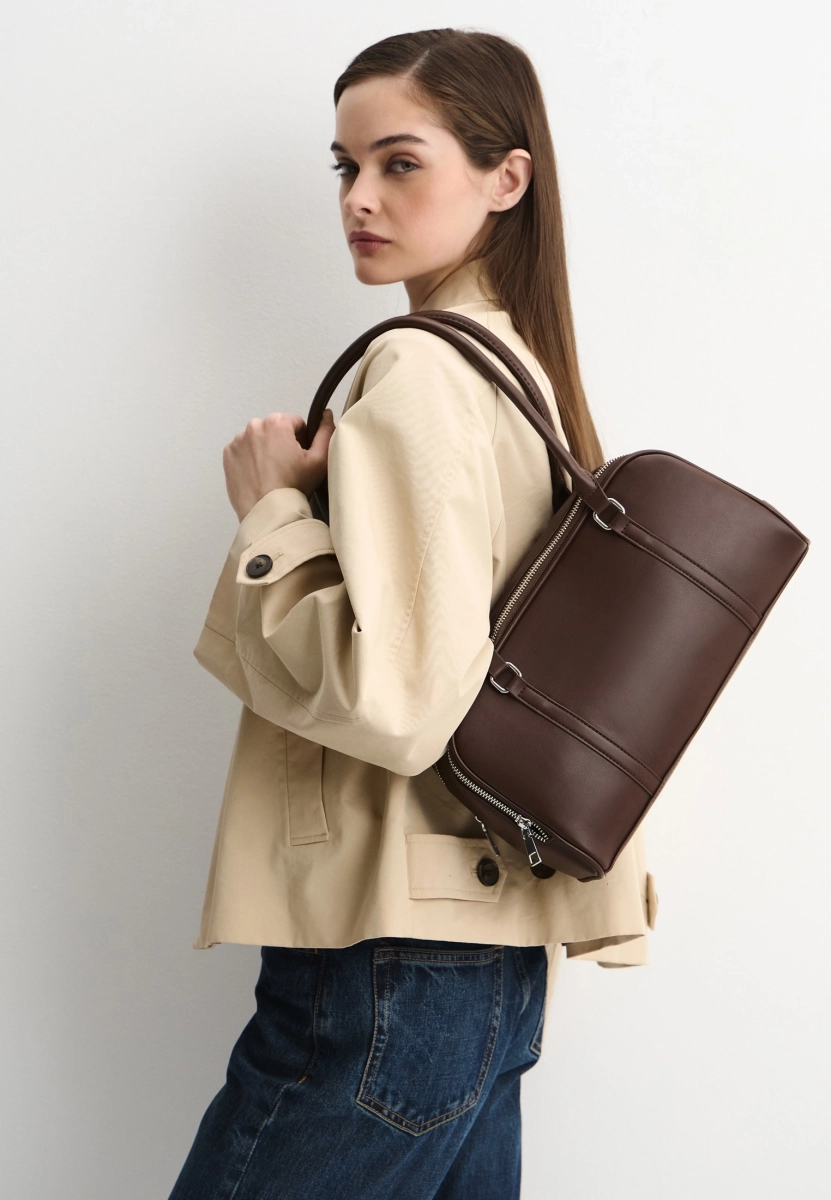 Сумка-багет SBALO, цвет: шоколадный YL36539A купить онлайн