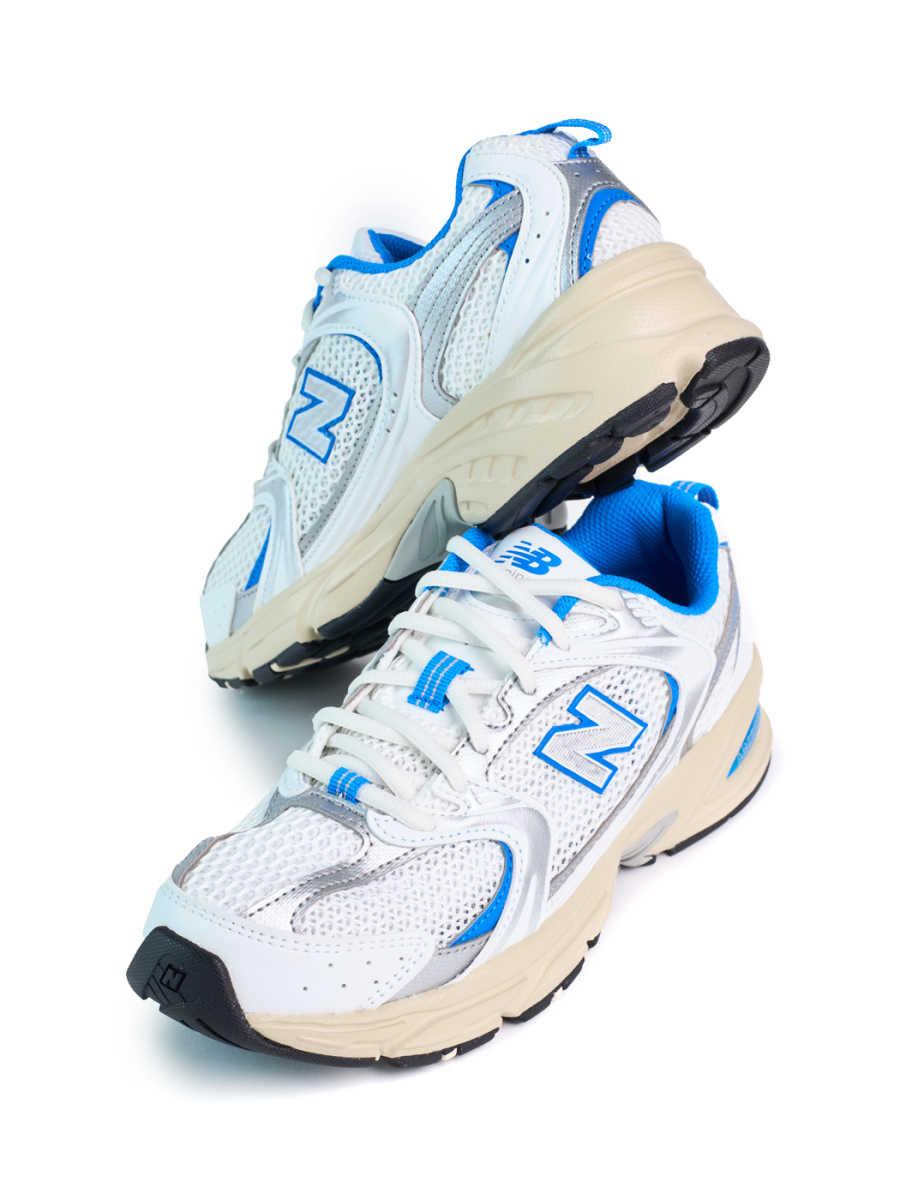 Кроссовки унисекс New Balance 530 "White Blue Oasis" NKDADDYS SNEAKERS, цвет: белый MR530EA купить онлайн