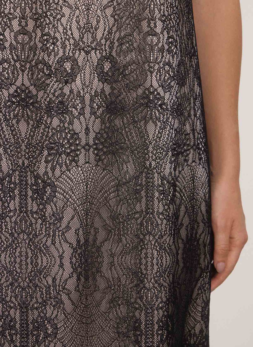 Платье-комбинация из кружева ALL WE NEED, цвет: Черный,  купить онлайн
