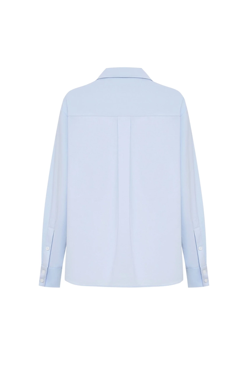 Рубашка Blue Sky PAPAYA, цвет: голубой SS2407SH21-SO |новая коллекция купить онлайн