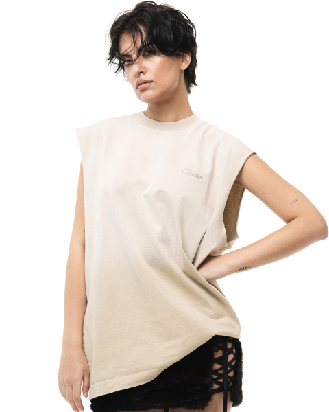 Майка Tank-top «Subcultures» Brûler d'Amour, цвет: cream brulee,  купить онлайн