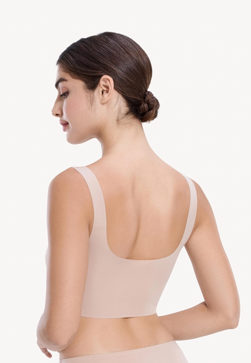 Бюстгальтер женский из полиамида MUTED, цвет: бежевый 905474.WTOP0016-Beige купить онлайн