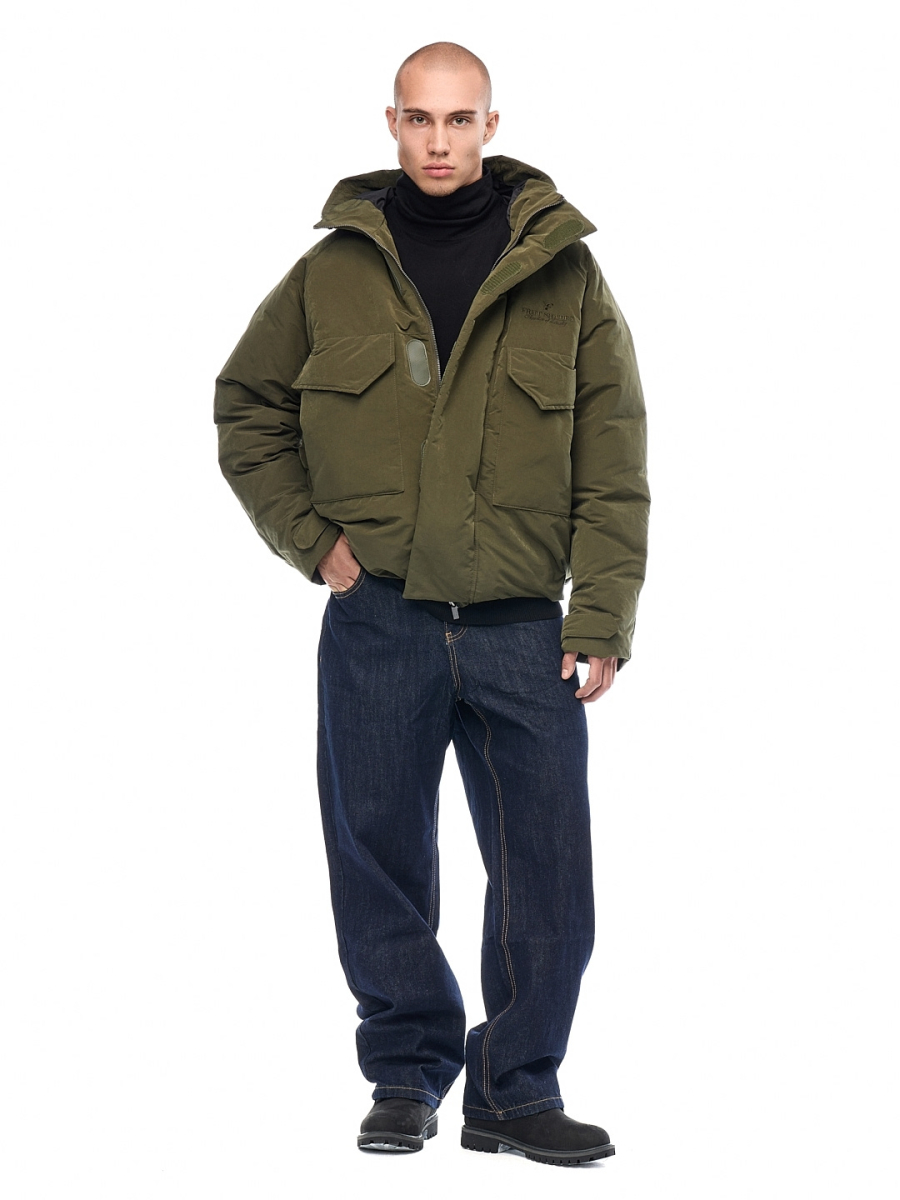 Пуховик FRHT Shades FRHT&OUT OF REACH, цвет: olive, DJSHDSLV купить онлайн