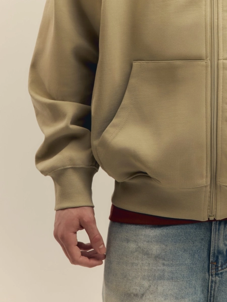 Худи Classic Full-Zip Hoodie NAIPACHE, цвет: зеленый,  купить онлайн
