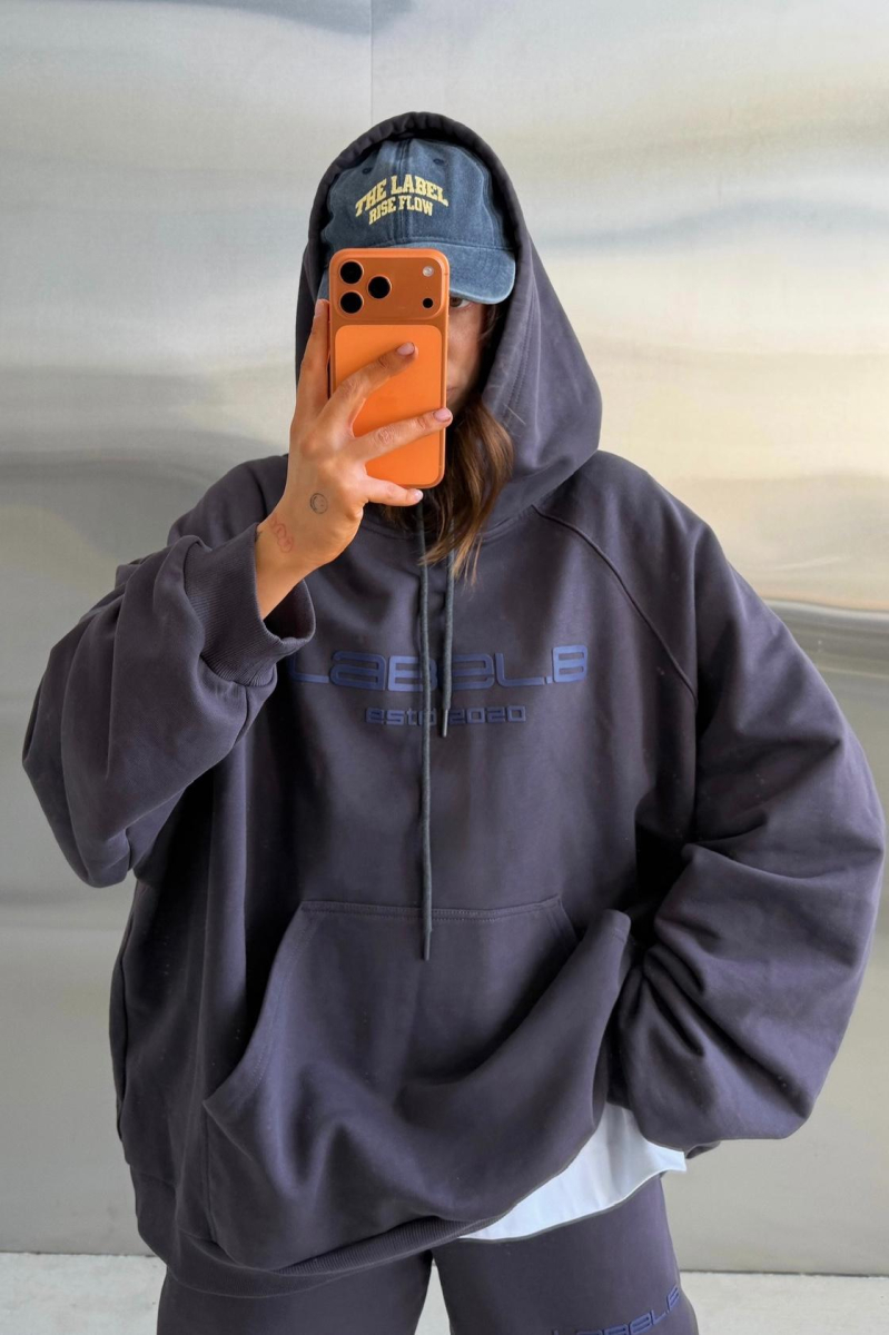 Худи овер-фит (серый)