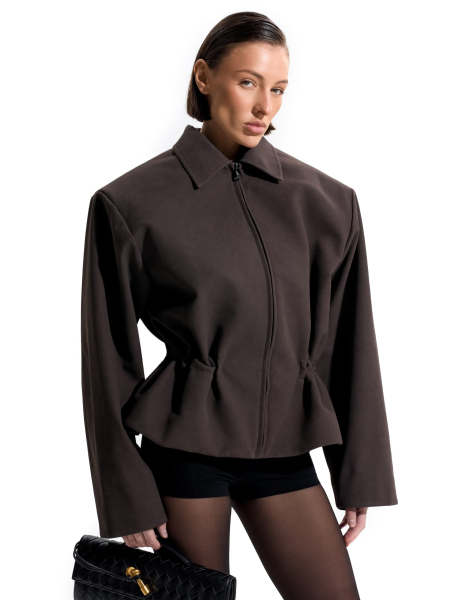 Куртка ‘ЕВА’ ANOTHER SELECT, цвет: коричневый, 00166 купить онлайн