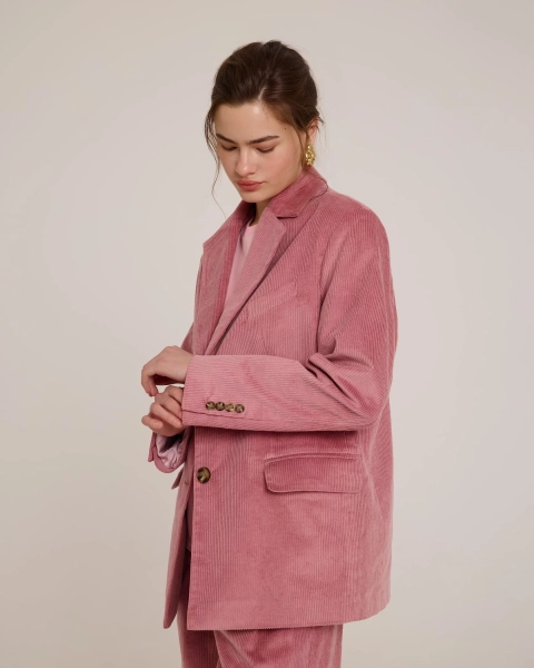 Жакет BASE DUSTY ROSE Anmuse, цвет: розовый, JC24A92-RS-1 со скидкой купить онлайн