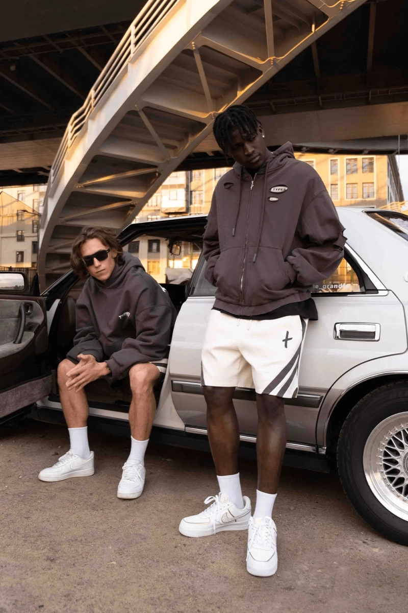 Худи на молнии Zip-hoodies types, цвет: серый  |новая коллекция купить онлайн