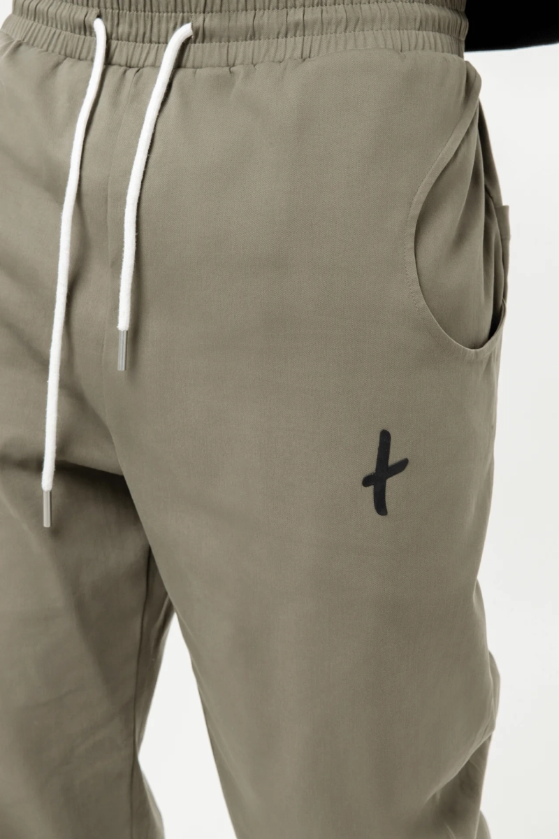 Штаны зип Haki "Zipper-pants" types, цвет: хаки,  купить онлайн