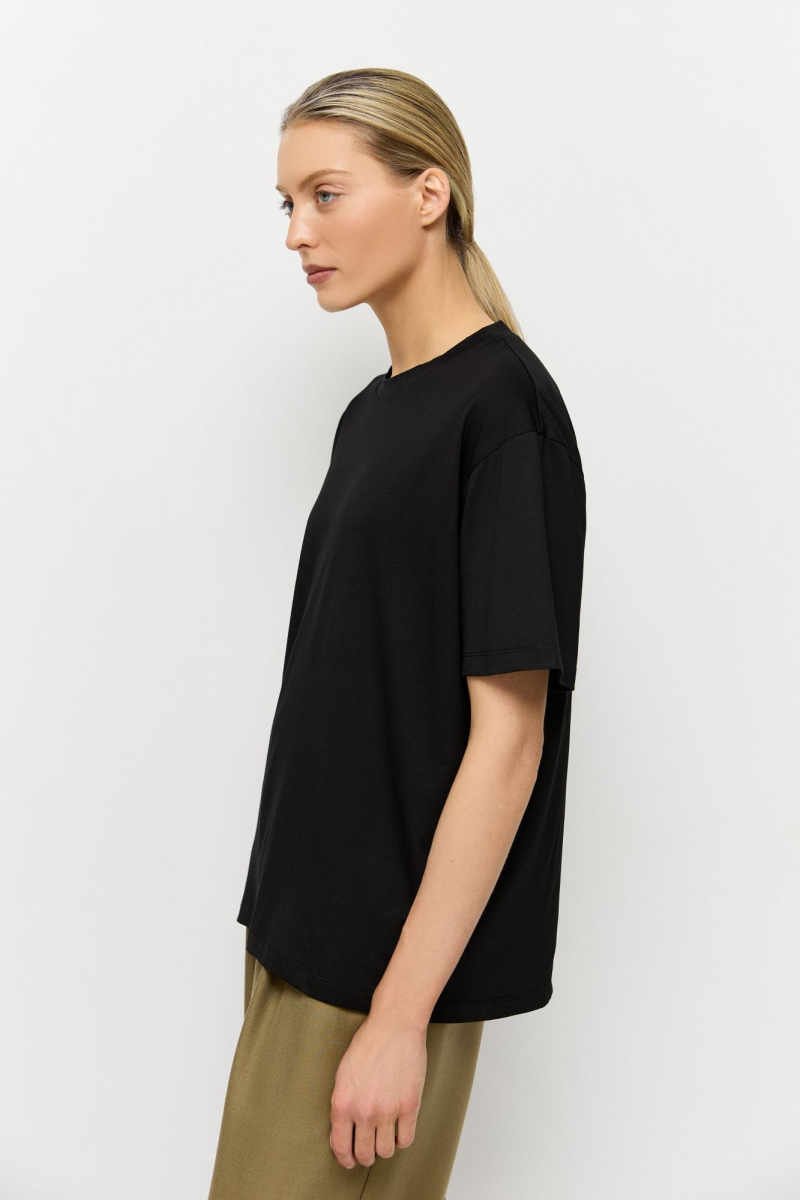 Футболка для него и для нее AROUND, цвет: Черный, 219_134MCL02 купить онлайн