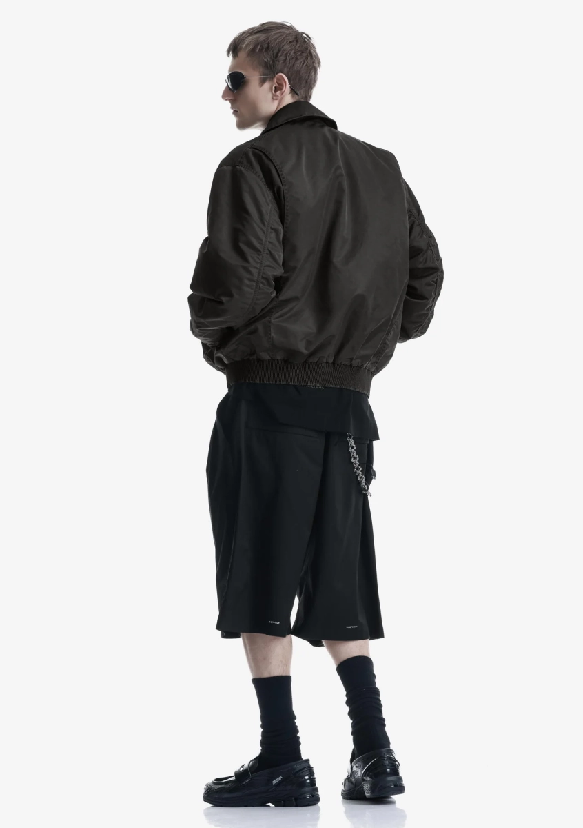 Куртка-бомбер KRAKATAU, цвет: Черный, Qu568-1 купить онлайн