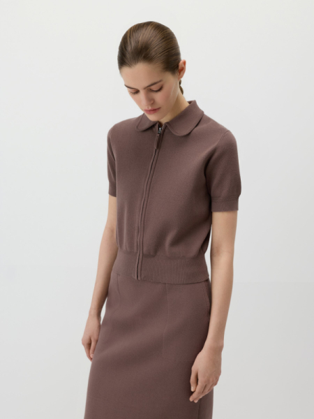 Кардиган на молнии