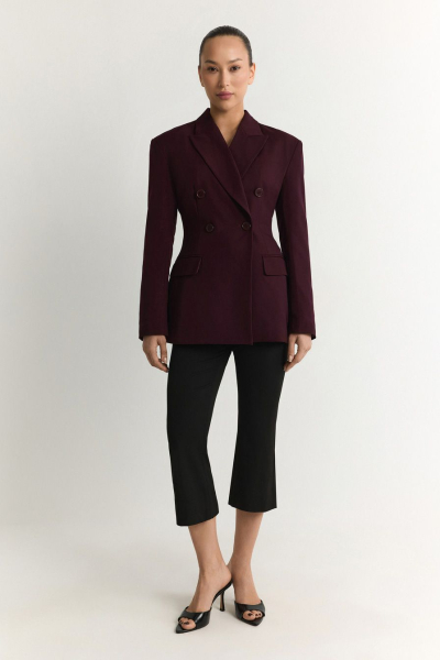 Двубортный жакет TOPTOP, цвет: Бордовый, TT.060.19149.330 купить онлайн