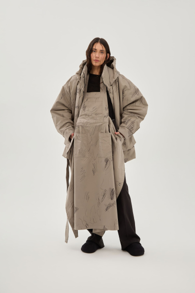 Куртка художественная UNKE, цвет: серый, 2601J006СP_ВЕ купить онлайн