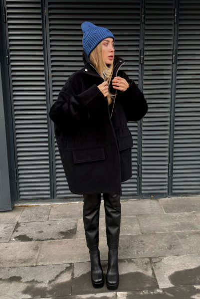 Пальто-парка BLACK