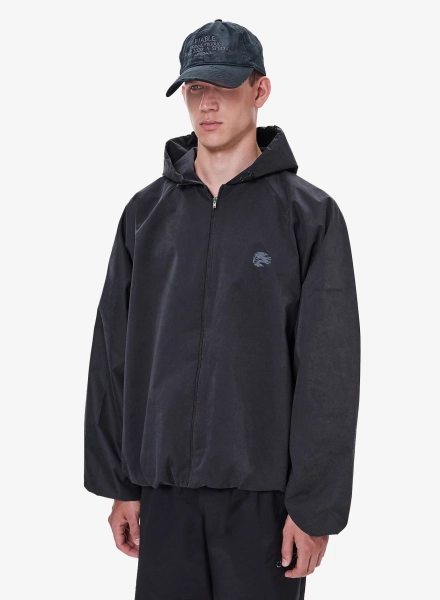 Ветровка худи F | ABLE, цвет: Черный, WNDBK-FBL-HDD-BLCK купить онлайн