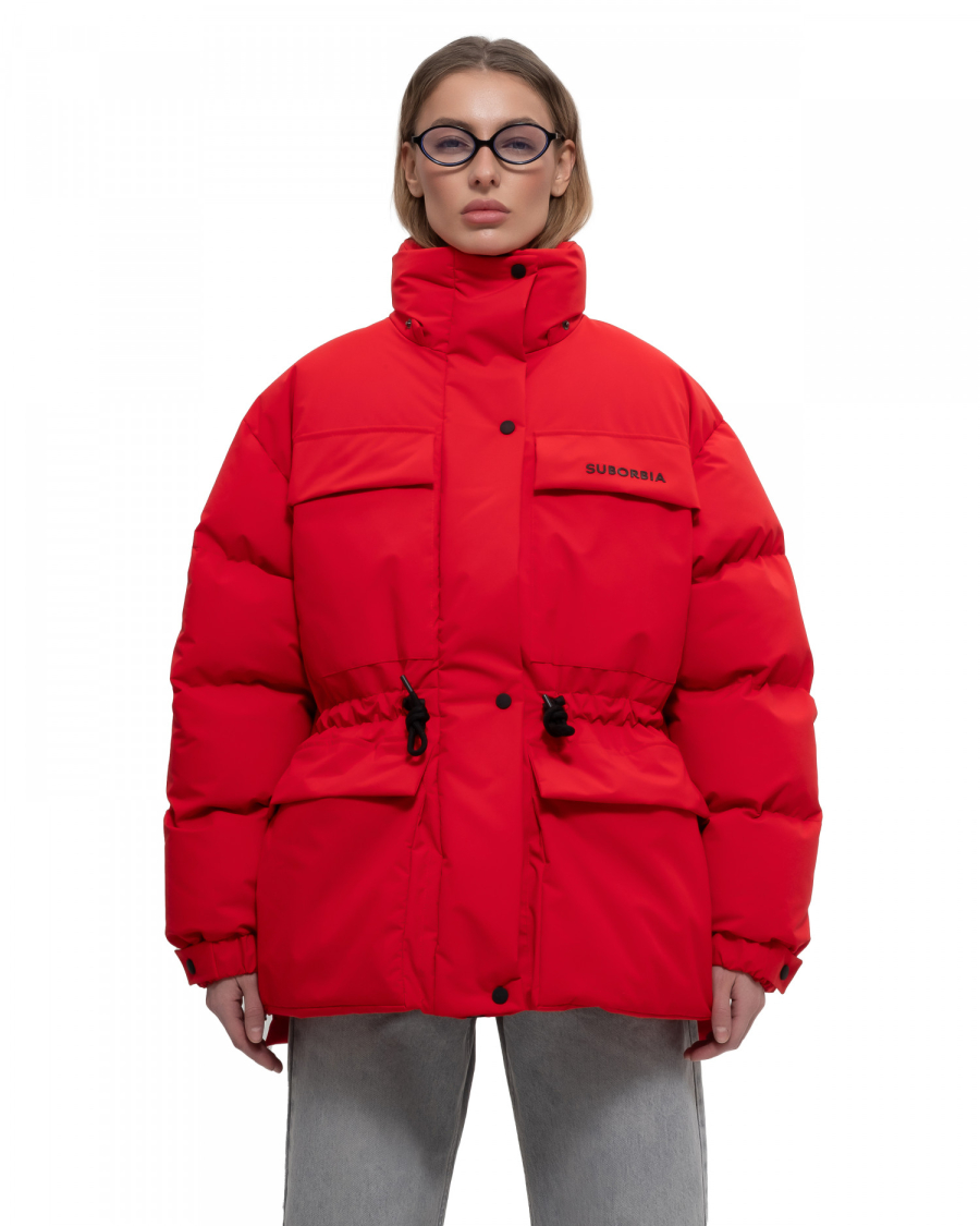 Пуховик OUR Suborbia, цвет: RED, 04114 купить онлайн