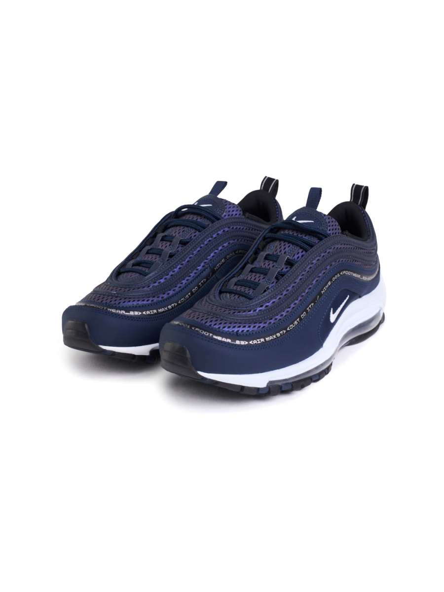 Кроссовки мужские Nike Air Max 97 "Just Do It Purple Navy" NKDADDYS SNEAKERS, цвет: синий FQ7965-400 купить онлайн