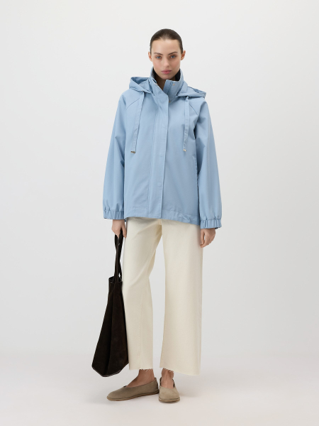 Ветровка с капюшоном Conso, цвет: голубой, SM 260118 - голубой купить онлайн