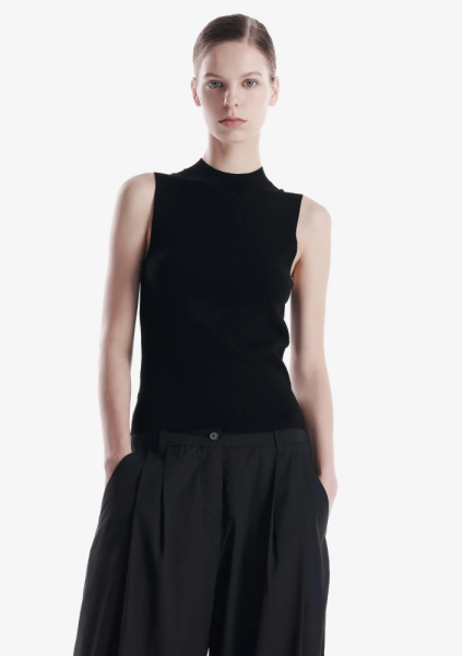 Вязаный топ