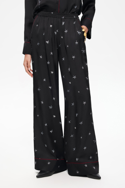 Брюки пижамные с принтом DREAMS BY ALENA AKHMADULLINA, цвет: Черный,  купить онлайн