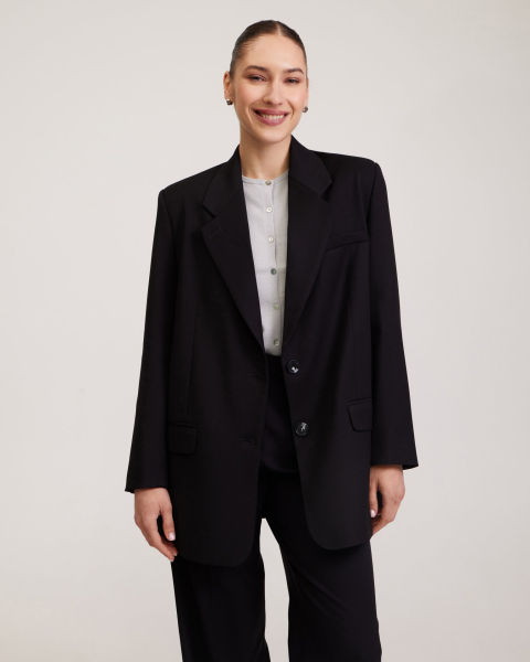 Классический жакет To be Blossom, цвет: black, 070327 купить онлайн
