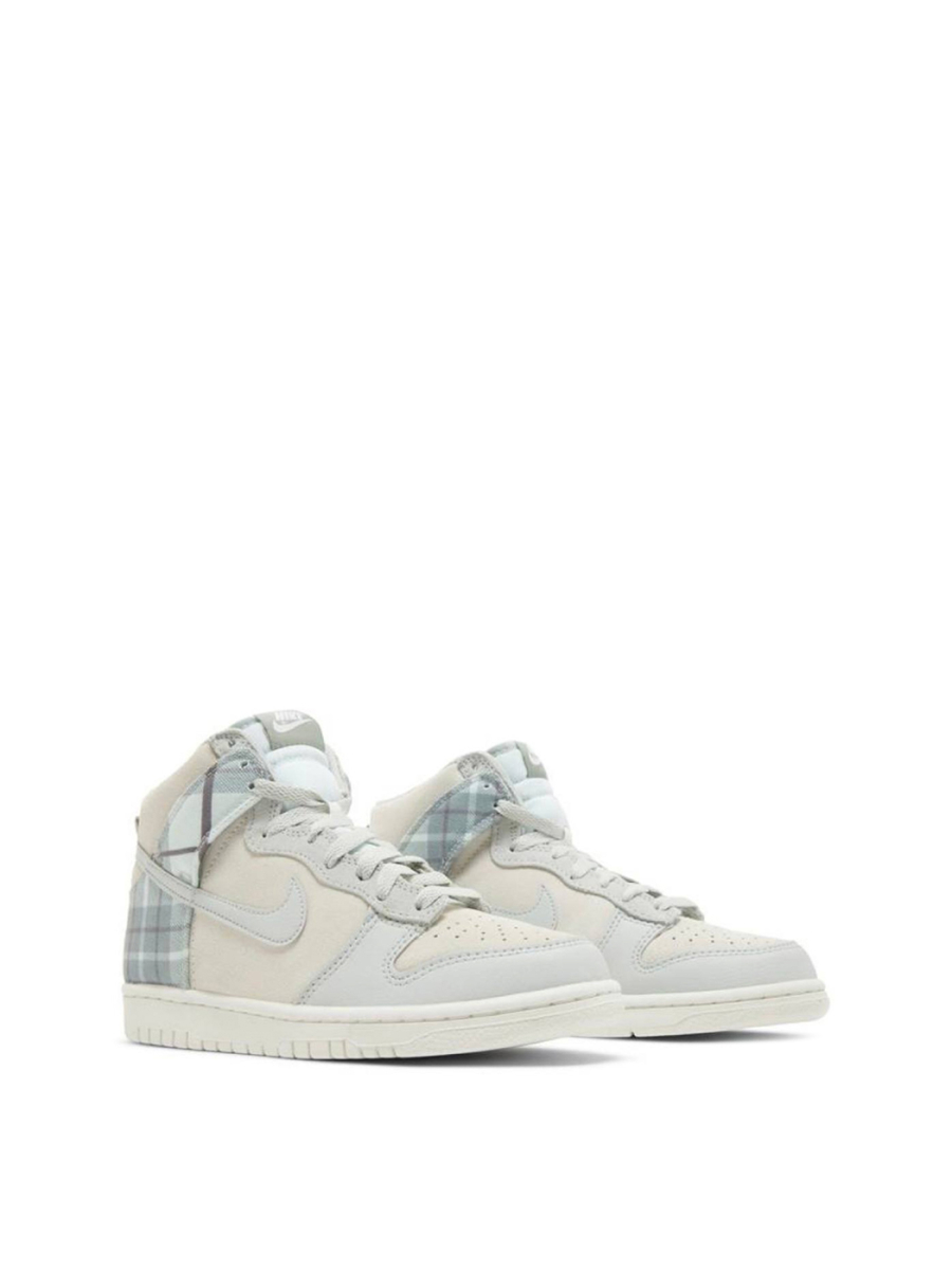 Кроссовки Nike Dunk High shvetsov store, цвет: серый плед DV1724-100 купить онлайн