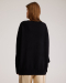 Oversize джемпер To be Blossom, цвет: black 061458 |новая коллекция купить онлайн