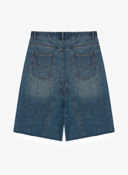 Шорты из денима винтаж F | ABLE, цвет: темно-синий, SHRTS-FBL-VNTG-LS-BL купить онлайн