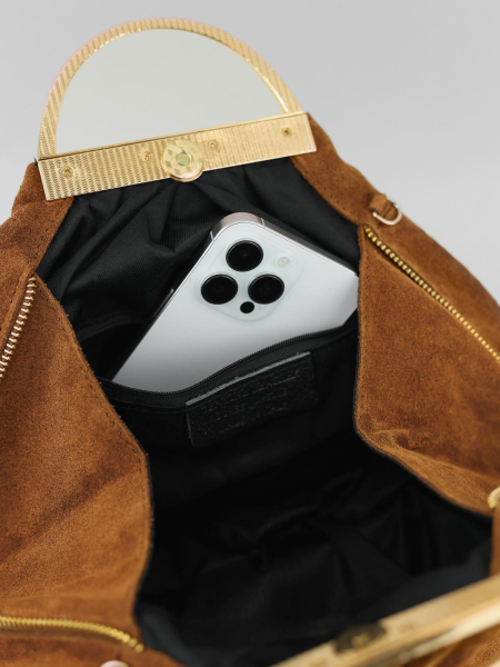 Сумка DEBORA brand salad, цвет: коричневый J-704-PHR 7931 купить онлайн