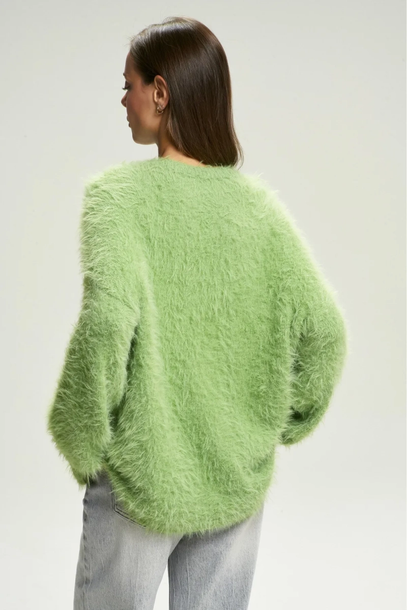 Джемпер Fluffy Grinch Erist store, цвет: зеленый, НФ-00002696 купить онлайн