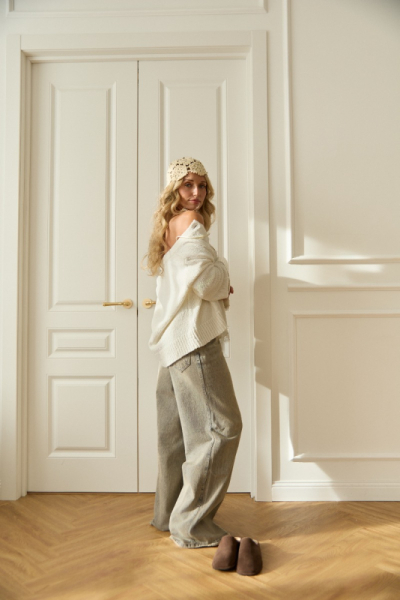 Джинсы свободного кроя