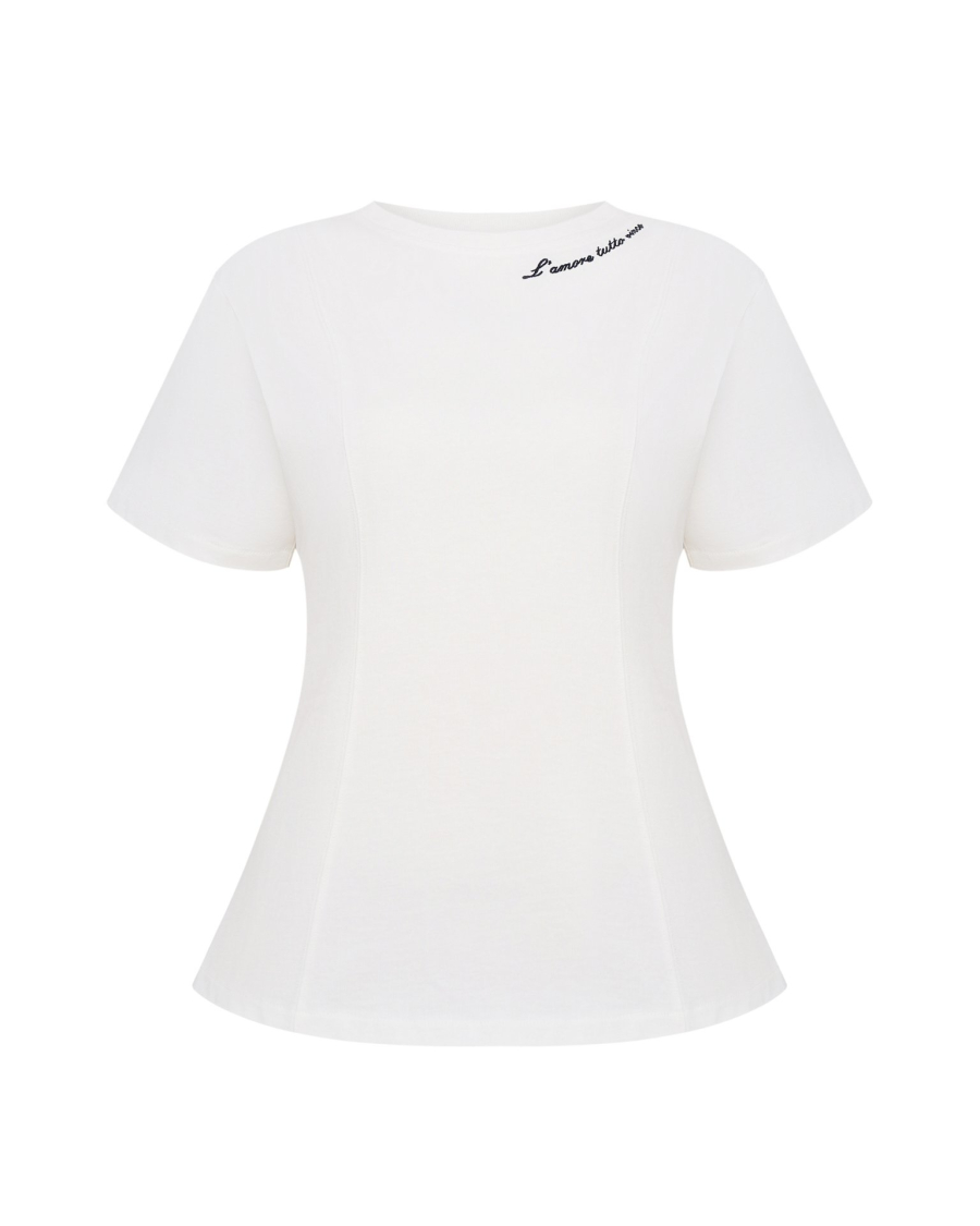 Футболка To be Blossom, цвет: WHITE, 131417 купить онлайн