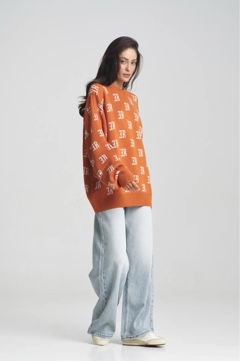 Джемпер Cotton Jacquard Apricot