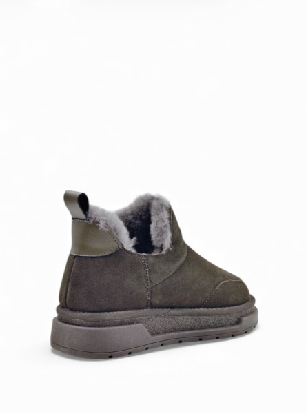 Угги из натуральной замши GRANDERA, цвет: коричневый  купить онлайн