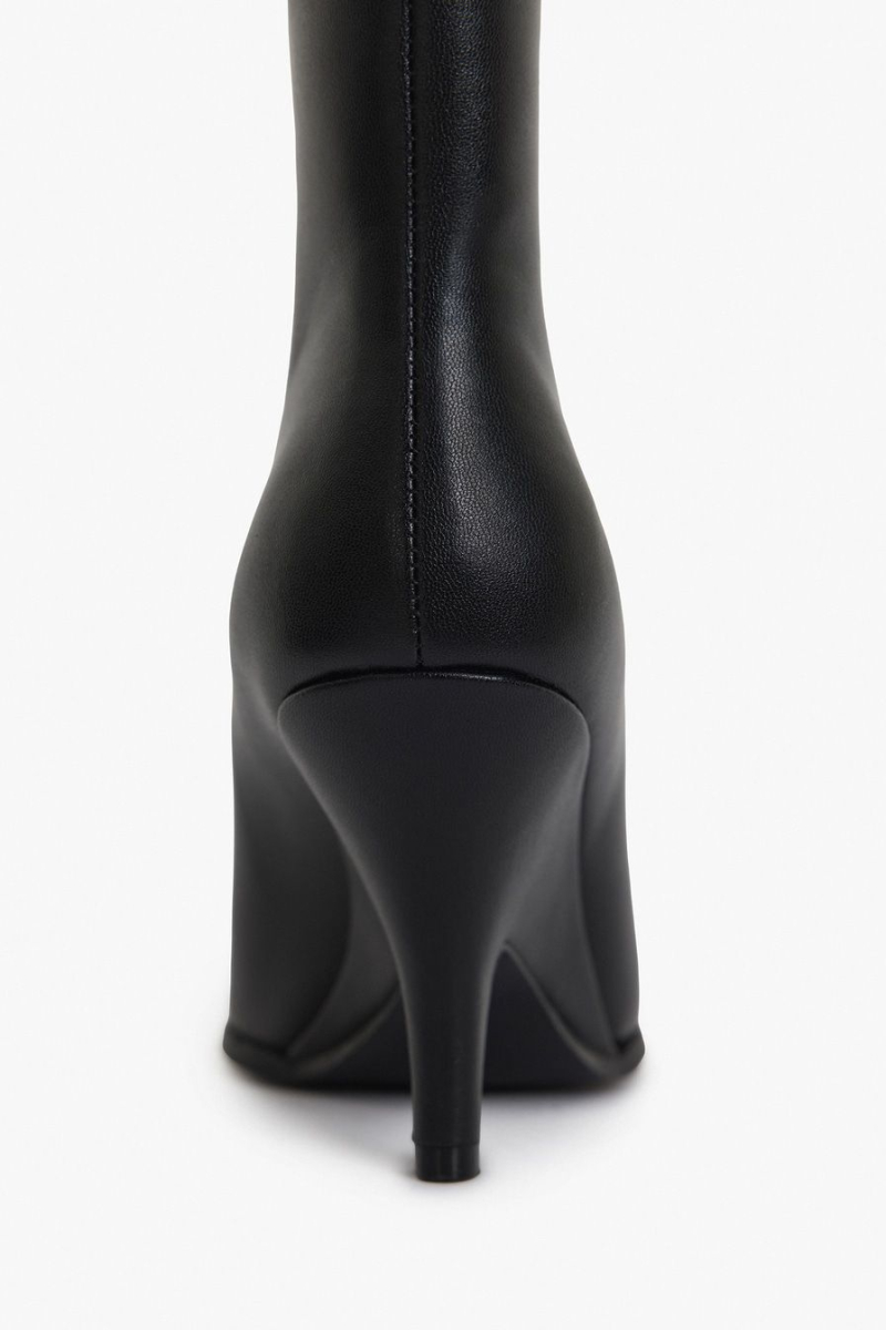 Ботфорты с отстегивающимся голенищем Lera Nena, цвет: Черный LNU.407.18097.900 купить онлайн