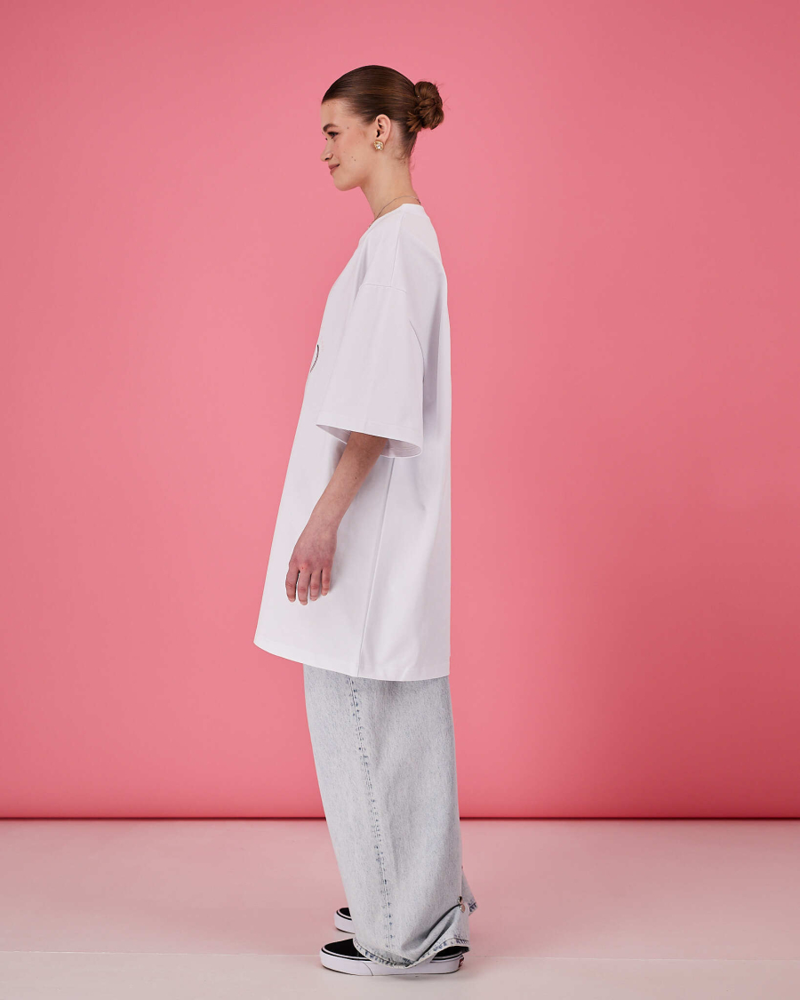 Футболка В Париже TABOO, цвет: белый, ThParis купить онлайн