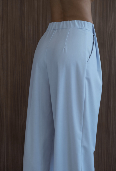 Брюки широкие "Чистота" Мини, цвет: голубой, НФ-00000514 купить онлайн