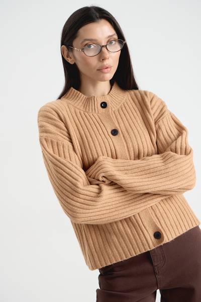 Кардиган MIA AIM, цвет: кэмл, MIA636 купить онлайн