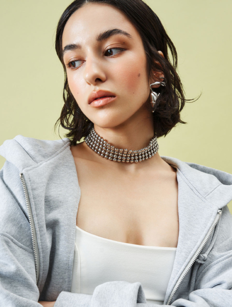 Чокер из бусин