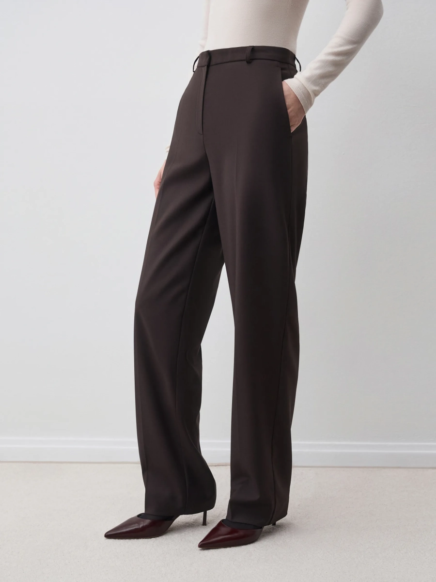 Брюки DOTTIE ANNA PEKUN, цвет: коричневый, 52.2586.700 купить онлайн