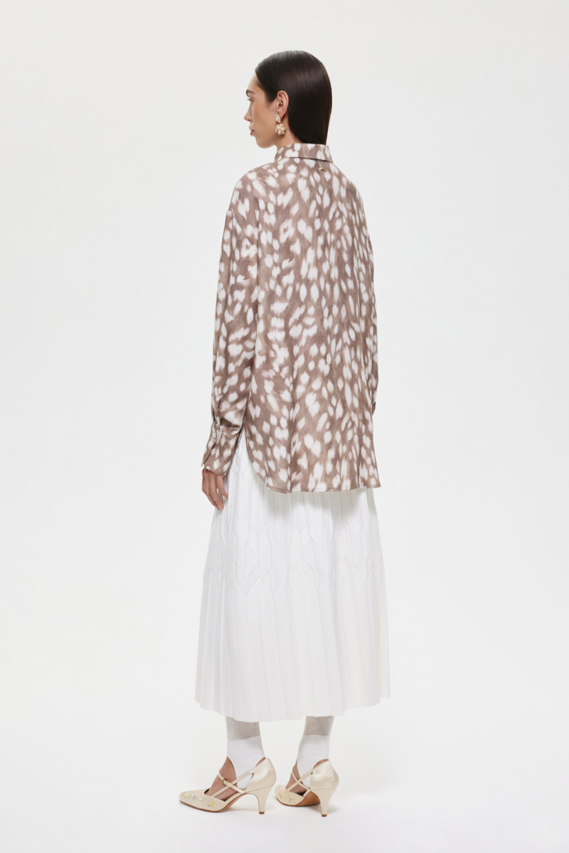 Блузка DREAMS BY ALENA AKHMADULLINA, цвет: бежевый, 225102050204260/219000 купить онлайн