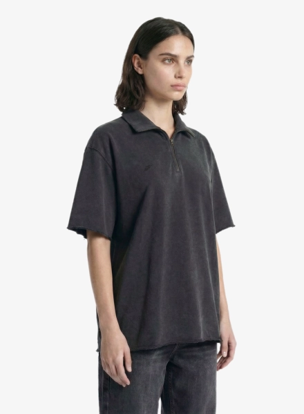 Футболка поло F | ABLE, цвет: графит,  купить онлайн