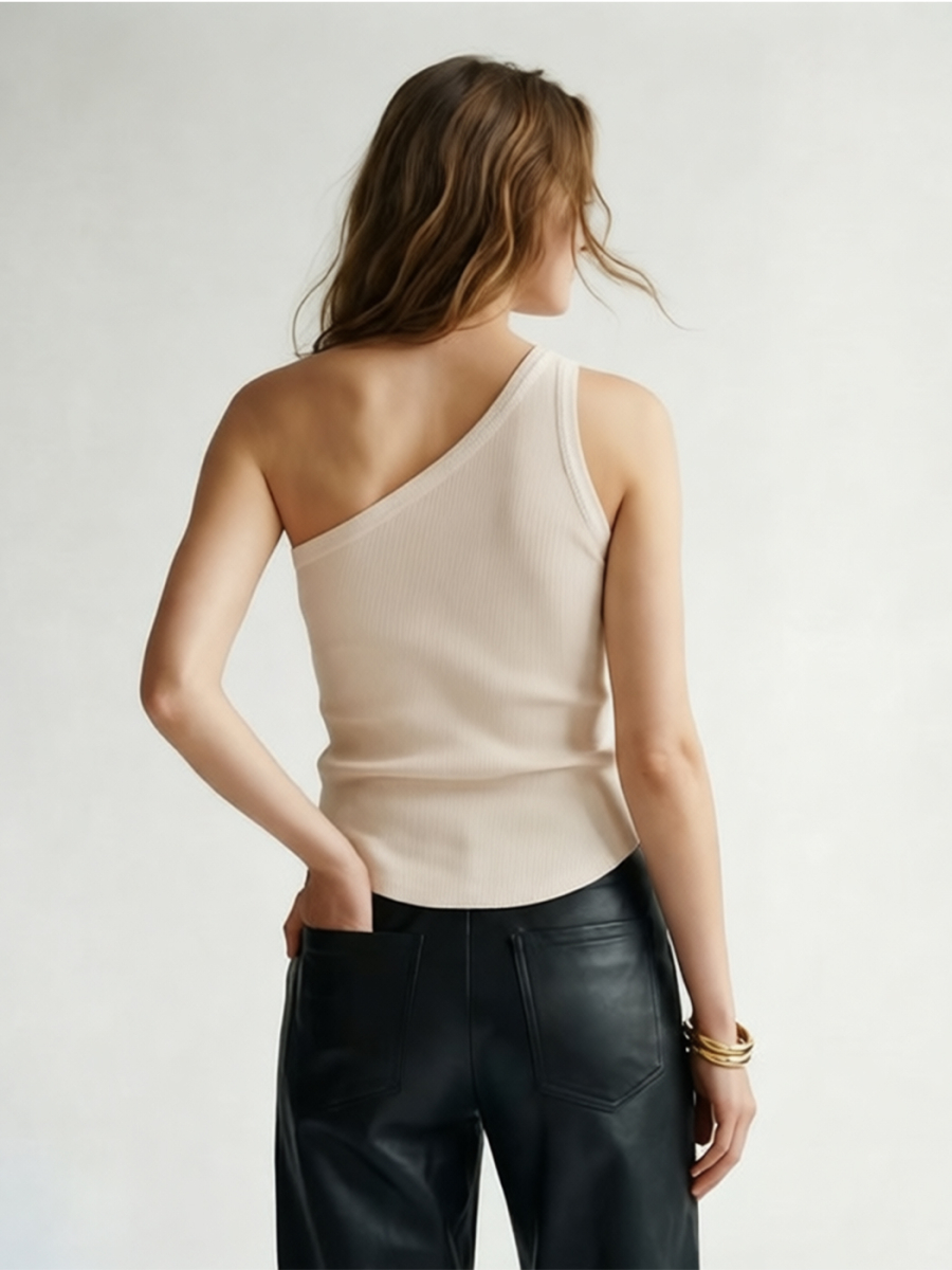 Топ на одно плечо SAGAS, цвет: светло-розовый, 5400217 купить онлайн